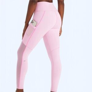 🎉 MARKDOWN/LOWEST PRICE Fabletics Pink On-The-Go PowerHold® High-Waisted Legging
